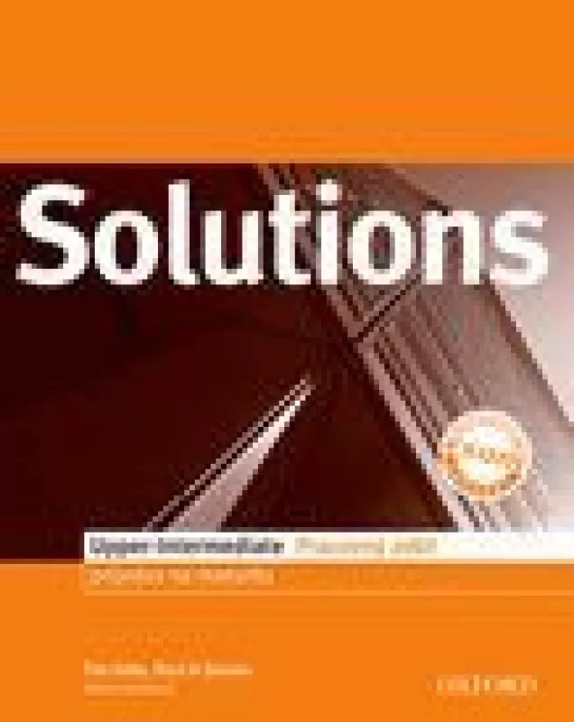 Solutions Upper-Intermediate Workbook - Tim Falla, Paul A.  Davies, knyga