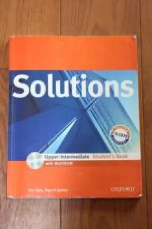 Solutions Upper-Intermediate, Student's Book - Tim Falla, Paul A.  Davies, knyga