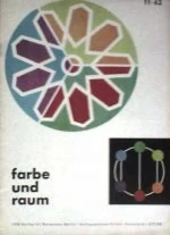 Farbe und raum, 1962 m., Nr. 11 - Autorių Kolektyvas, knyga