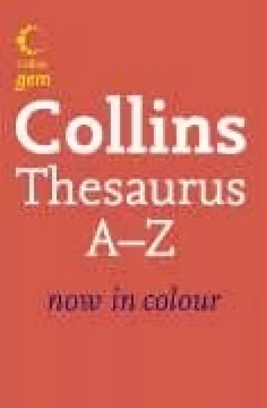 Collins Thesaurus A-Z - Lorna Gilmour, knyga