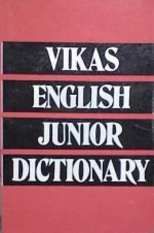 Vikas English Junior Dictionary - Nicholas Horsburgh, knyga