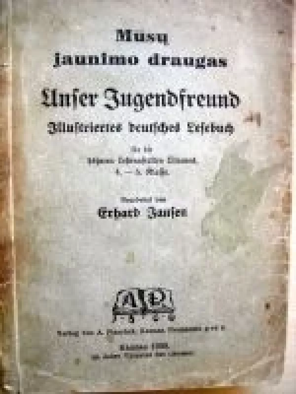 Unfer Jugendfreund - R. Janfen, knyga