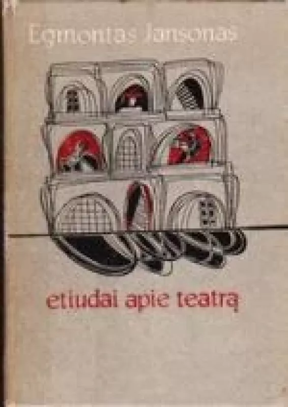 Etiudai apie teatrą - Egmontas Jansonas, knyga