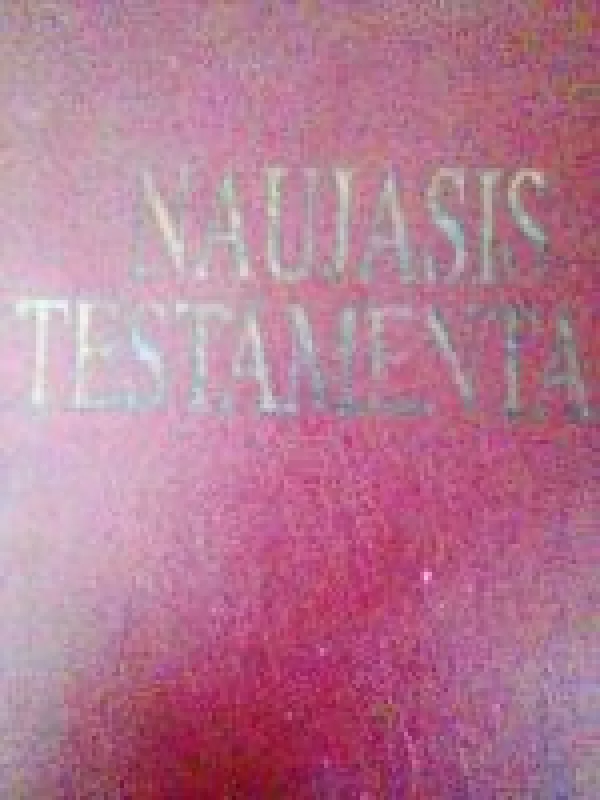 Naujasis Testamentas - Česlovas Kavaliauskas, knyga