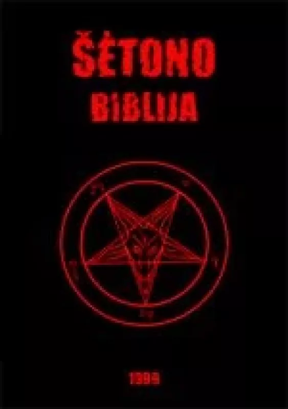 Šėtono biblija - Anton LaVey, knyga