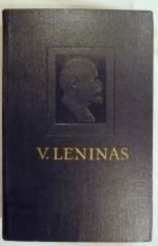 Pilnas raštų rinkinys - V. I. Leninas, knyga