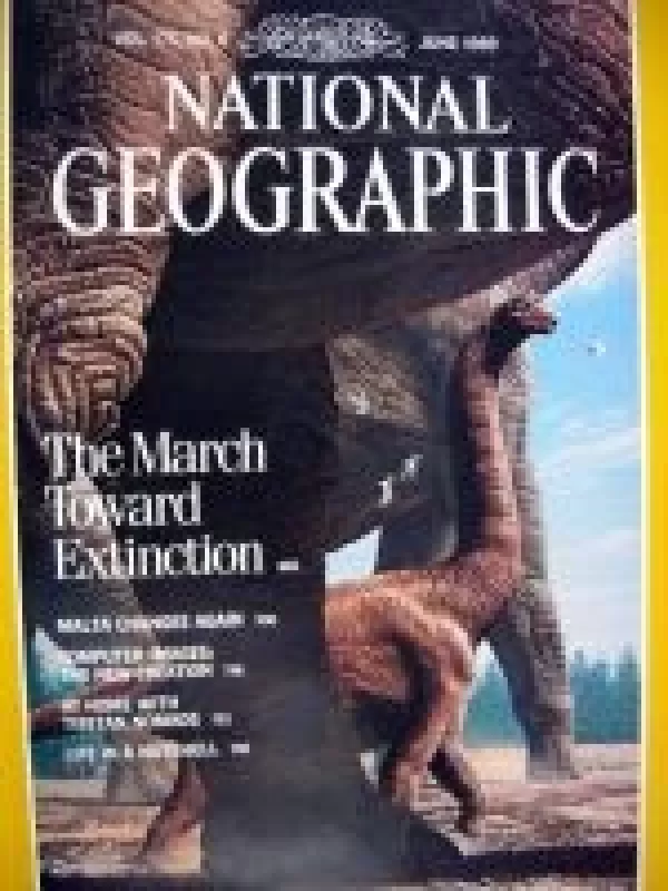 National Geographic, 1989 m., Nr. 6 - National Geographic , knyga