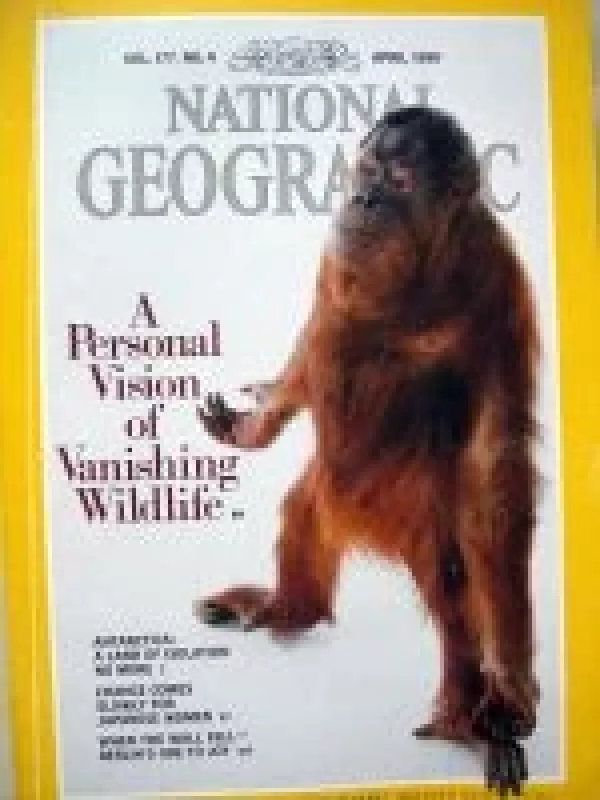 National Geographic, 1990 m., Nr. 4 - National Geographic , knyga
