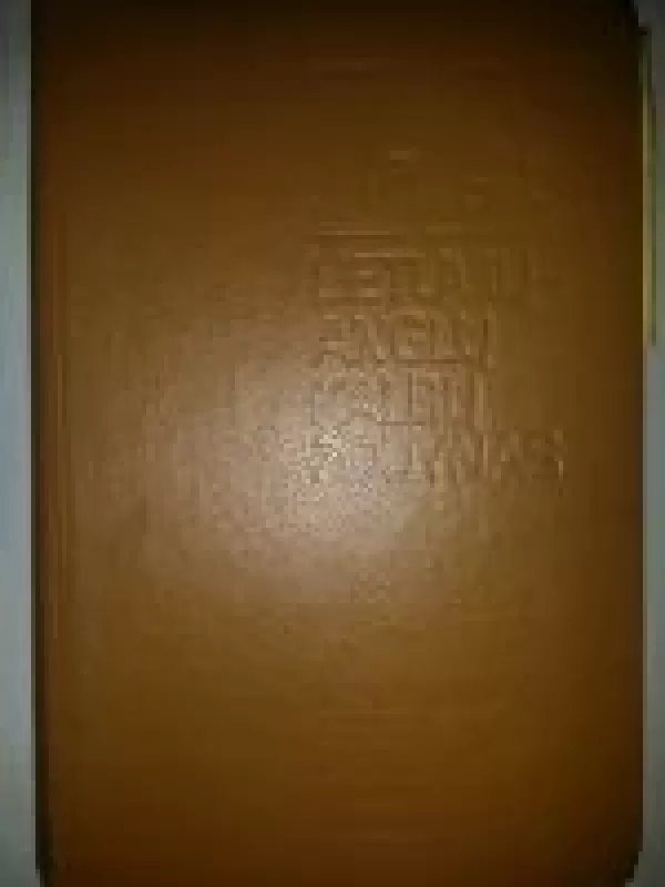 Lietuvių - Anglų kalbų žodynas - Bronius Piesarskas, knyga