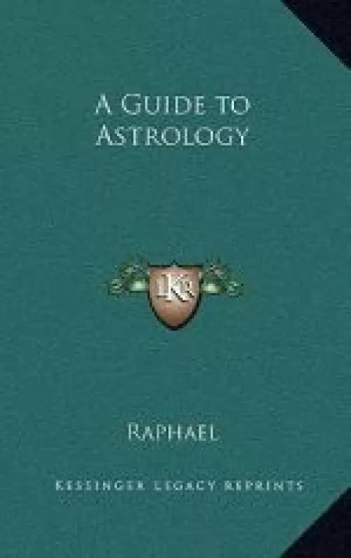A Guide to astrology - Raphael Raphael, knyga