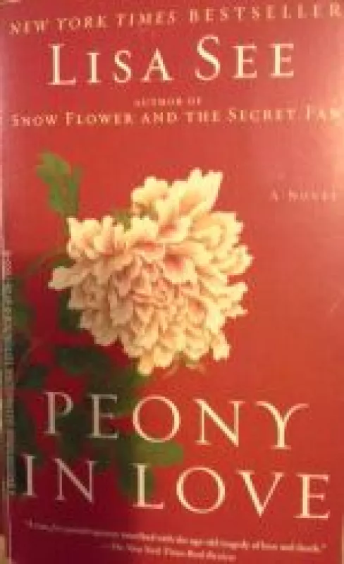 Peony in love - Lisa See, knyga