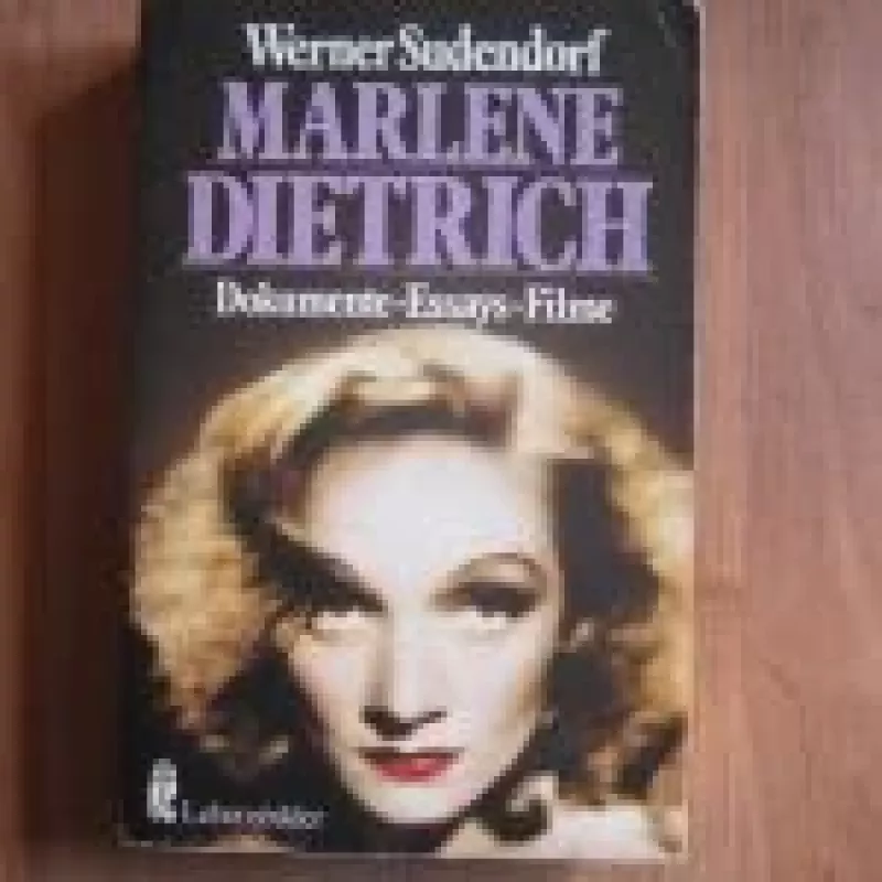 Marlene Dietrich - Werner Sudendorf, knyga
