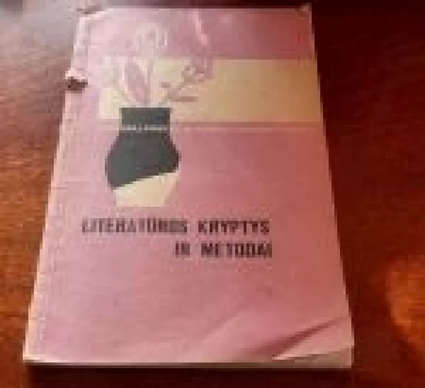 Literatūros kryptys ir metodai - Kazys Umbrasas, knyga