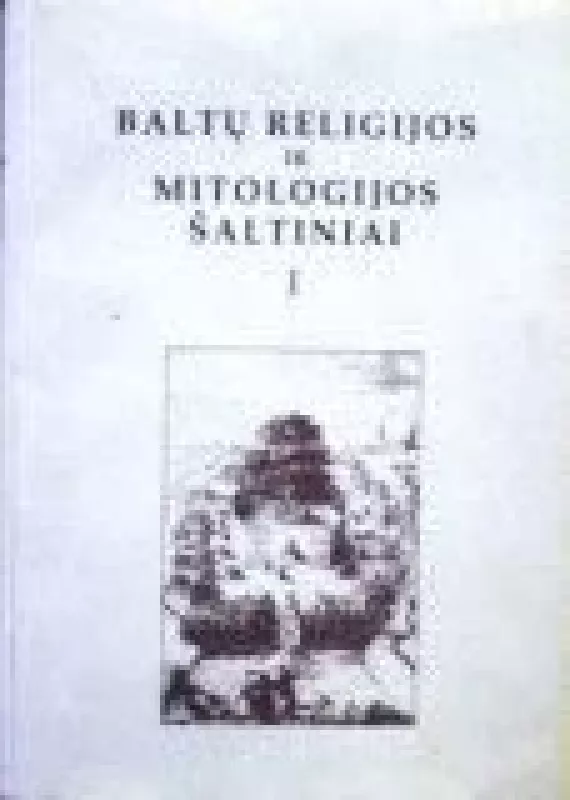 Baltų religijos ir mitologijos šaltiniai (1 tomas) - Norbertas Vėlius, knyga