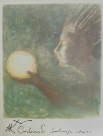 M. K. Čiurlionis. Salomėja nėris