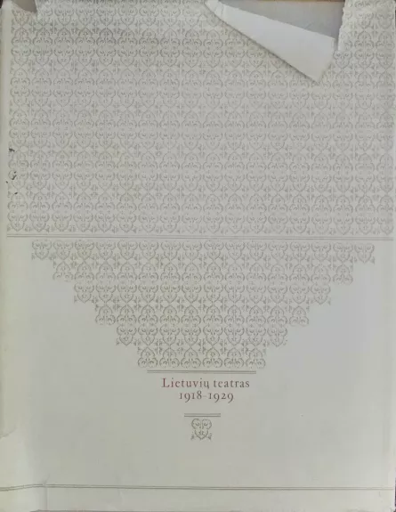 Lietuvių teatras 1918–1929 - Autorių Kolektyvas, knyga