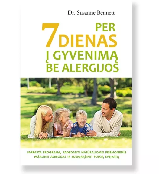 Per 7 dienas į gyvenimą be alergijos - Susanne Bennett, knyga