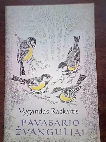 Pavasario žvanguliai - Vygandas Račkaitis, knyga