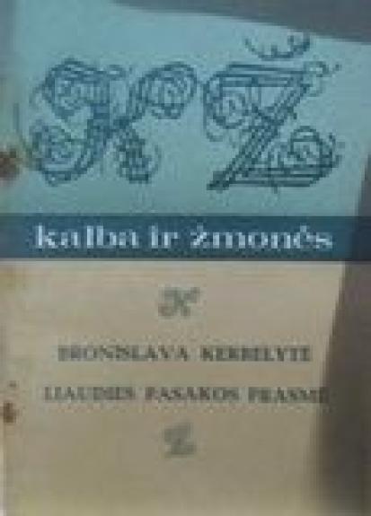 Liaudies pasakos prasmė