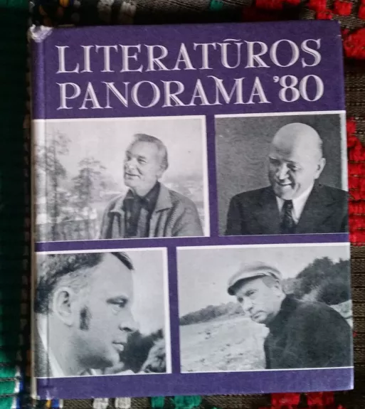 Literatūros panorama 80 - Arvydas Valionis, knyga