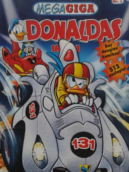 Mega Giga Donaldas ir kiti, Nr. 6 - Walt Disney, knyga