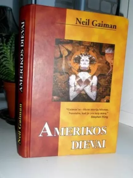 Amerikos dievai - Neil Gaiman, knyga