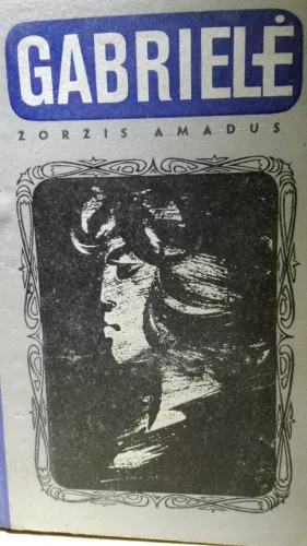 Gabrielė - Žoržis Amadus, knyga