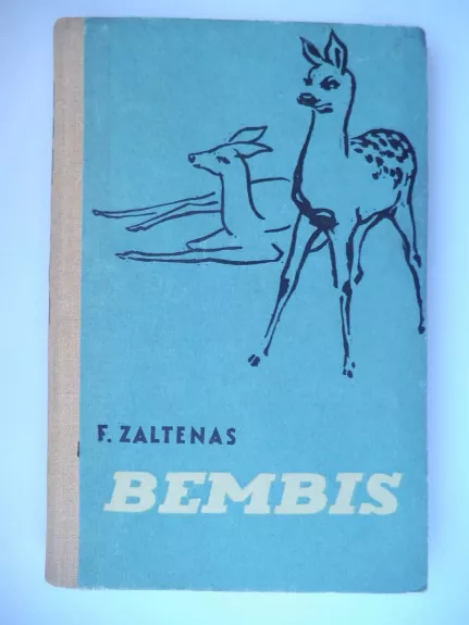 Bembis - Feliksas Zaltenas, knyga