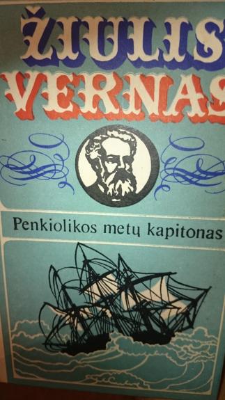 Penkiolikos metų kapitonas - Žiulis Vernas, knyga