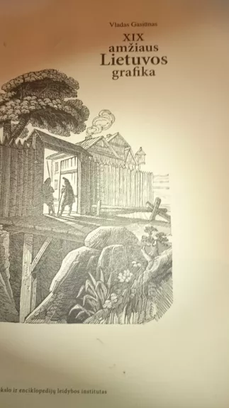 XIX amžiaus Lietuvos grafika - Vladas Gasiūnas, knyga