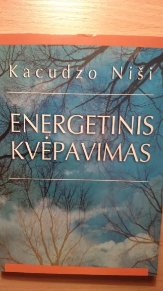 Energetinis kvėpavimas - Kacudzo Niši, knyga