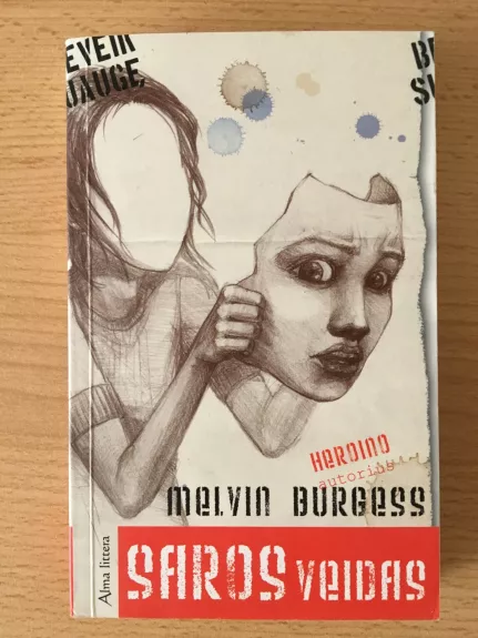 Saros veidas - Melvin Burgess, knyga
