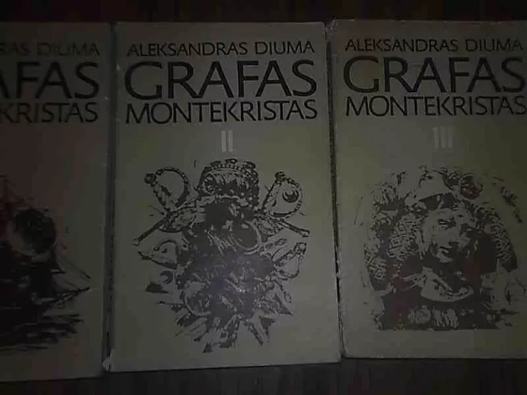 Grafas Montekristas (3 tomai) - Aleksandras Diuma, knyga