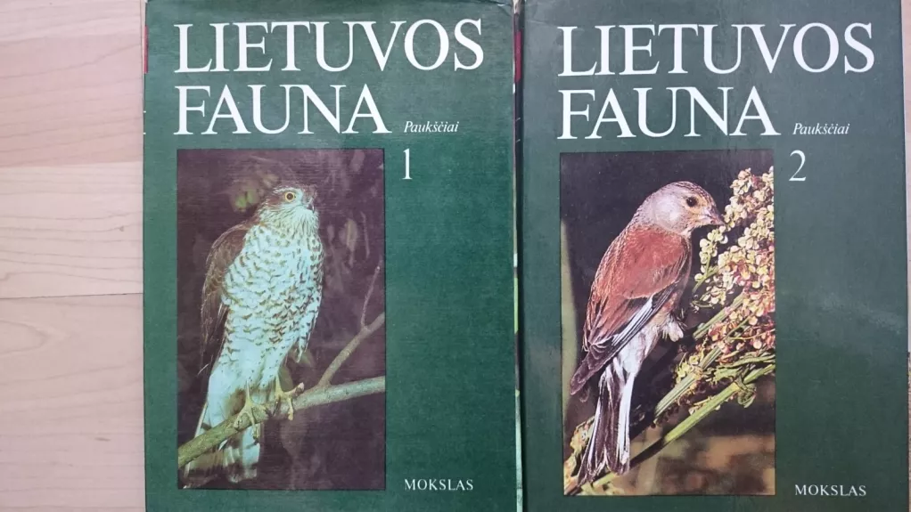 Lietuvos fauna : Paukščiai (2 dalys) - V. Kontrimavičius, ir kiti , knyga