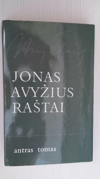 Raštai II tomas - Jonas Avyžius, knyga