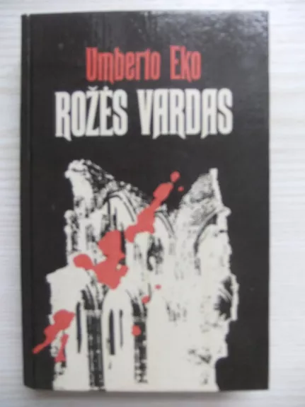 Rožės vardas - Umberto Eco, knyga