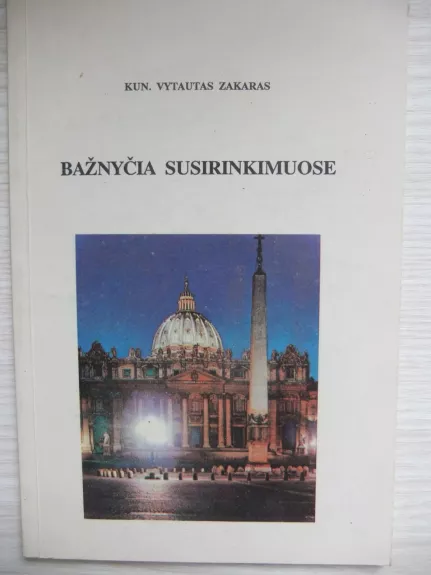 Bažnyčia susirinkimuose - Vytautas Zakaras, knyga