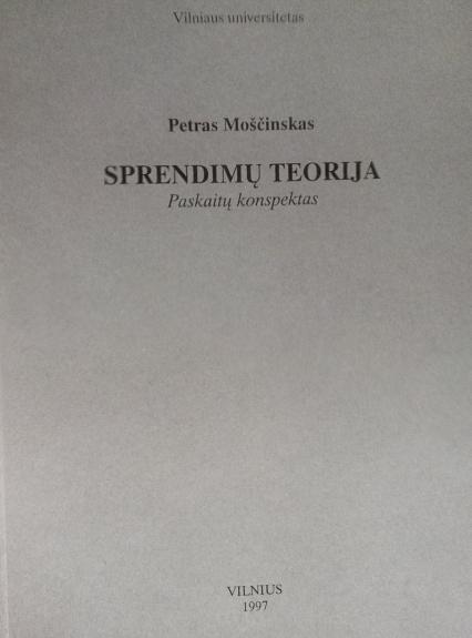 Sprendimų teorija