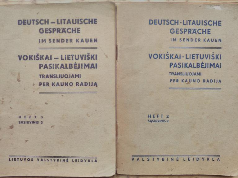 Vokiškai – lietuviški pasikalbėjimai (transliuojami per Kauno radiją)