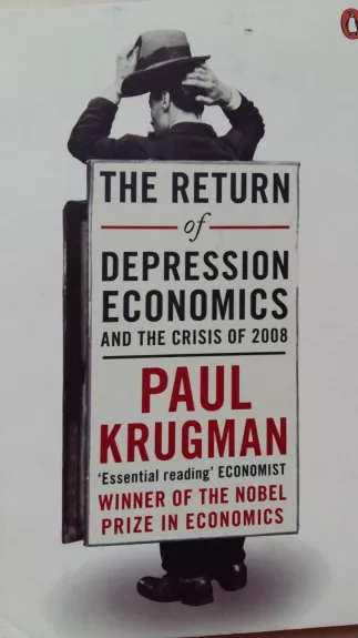 The return of depression economics and the crises of 2008 - Paul Krugman, knyga