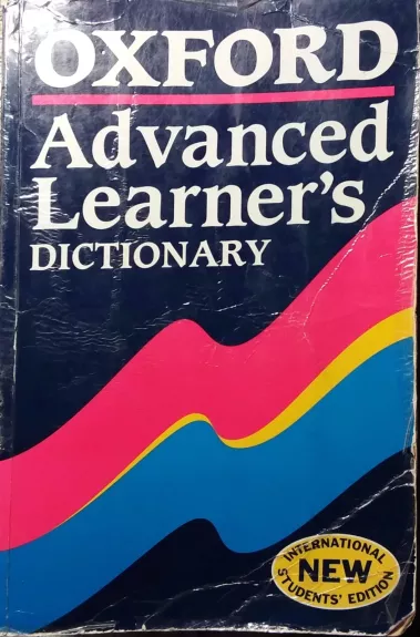 Oxford Advanced Learner's Dictionary - A. S. Hornby, knyga