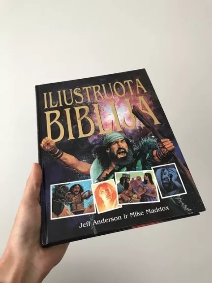 Iliustruota Biblija - Jeff Anderson, knyga