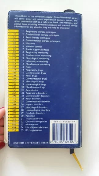 oxford handbook of critical care - Mervyn Singer, knyga 1