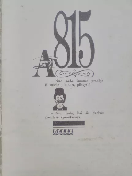 815 anekdotų apie valdžią, valdymą ir verslininkus