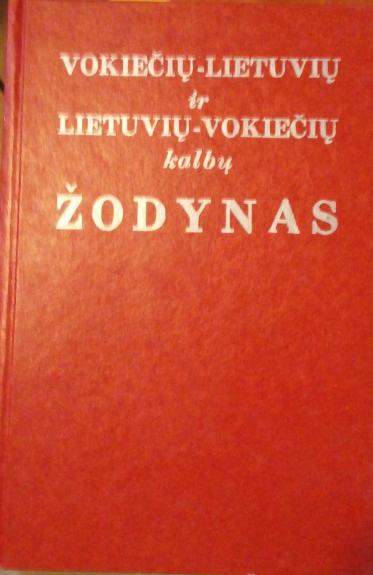 Vokiečių-lietuvių ir lietuvių-vokiečių kalbų žodynas