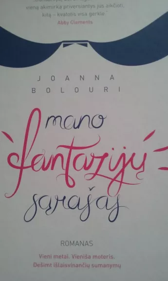 Mano fantazijų sąrašas - Joanna Bolouri, knyga