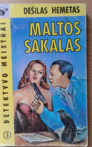Maltos sakalas - Dešilas Hemetas, knyga