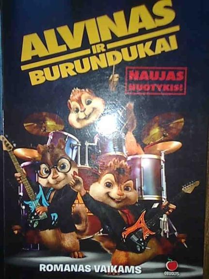 Alvinas ir burundukai. Naujas nuotykis. Romanas vaikams