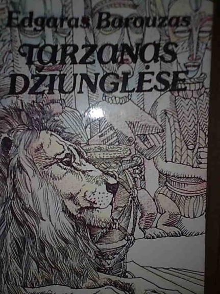 Tarzanas džiunglėse - Edgaras Barouzas, knyga