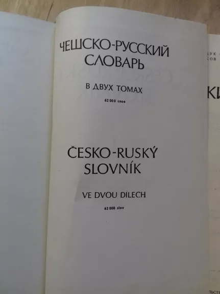 Češsko-russkij slovar - Autorių Kolektyvas, knyga 1